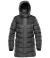 HXP-1W Stormtech Ladies Oslo HD Parka Jacket Heather Grey colour image